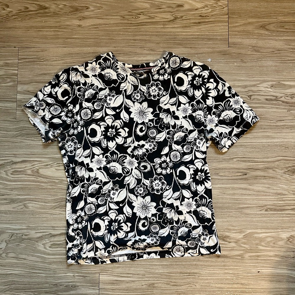 Floral print shirt